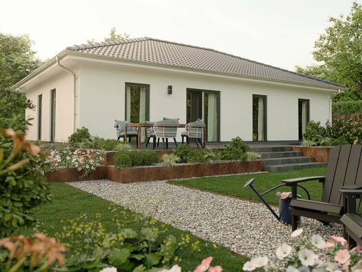 Bungalow zum Kauf - Erstbezug provisionsfrei 367.570 € 4 Zimmer 110 m² 850 m² Grundstück Zscherndorf Sandersdorf-Brehna 06792