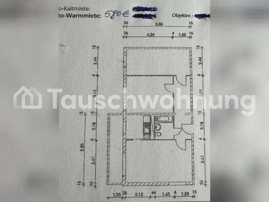 Wohnung zur Miete Tauschwohnung 399 € 3 Zimmer 68 m² 10. Geschoss Kaulsdorf Berlin 12619