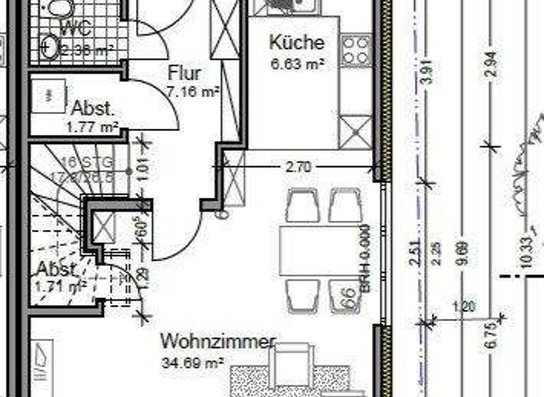 Reihenendhaus zur Miete 1.500 € 4 Zimmer 106 m² 150 m² Grundstück Hamburger Str. 66 a Schwarzenbek 21493