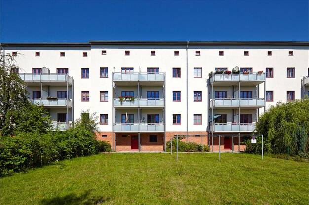 Wohnung zur Miete 293 € 2 Zimmer 46,5 m² 1. Geschoss frei ab 16.07.2025 Brändströmweg 34 Siedlung Cracau Magdeburg 39114
