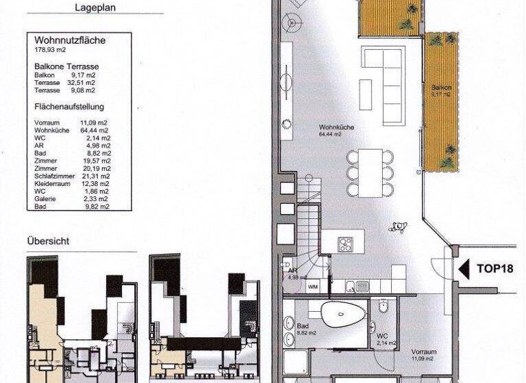 Wohnung zum Kauf - Erstbezug 2.460.000 € 4 Zimmer 178,9 m² Kettenbrückengasse 4 Wien 1040