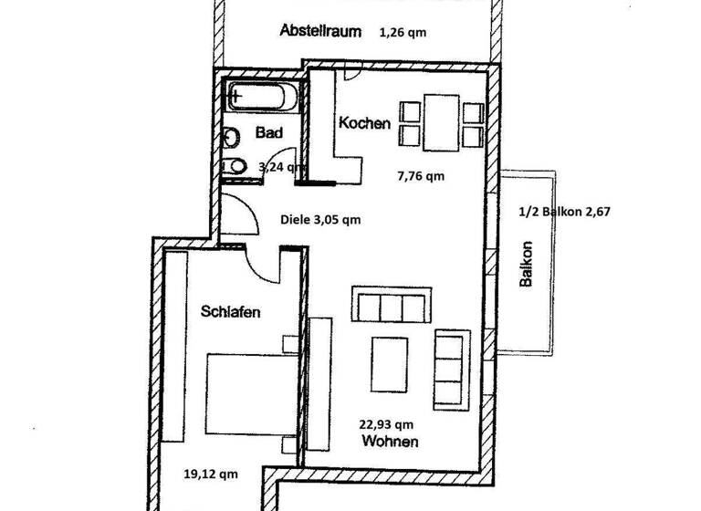 Wohnung zum Kauf provisionsfrei 289.000 € 2 Zimmer 60 m² 2. Geschoss frei ab 31.10.2026 Bad Feilnbach 83075