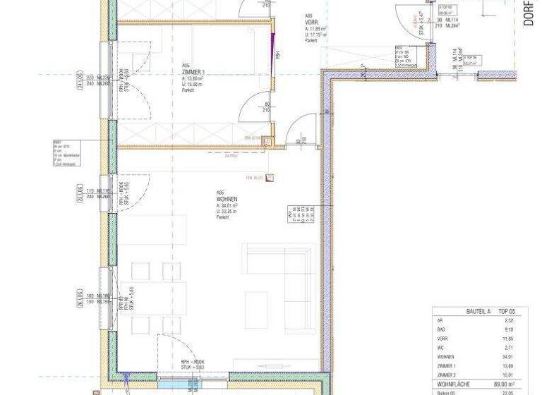 Terrassenwohnung zum Kauf 420.000 € 3 Zimmer 89 m² 1. Geschoss frei ab sofort Lendorf 9811