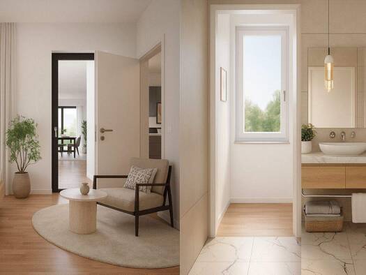 Terrassenwohnung zum Kauf - Erstbezug 299.000 € 2 Zimmer 36 m² EG Weißensee Berlin 13086