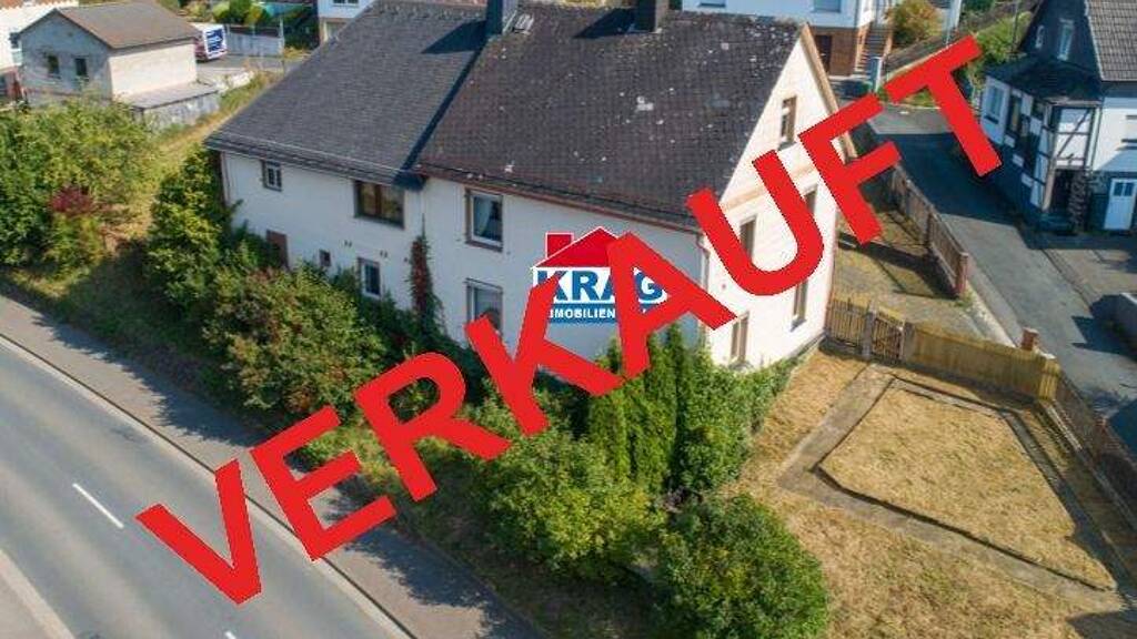 Einfamilienhaus zum Kauf 49.000 € 5 Zimmer 134 m² 1.150 m² Grundstück Steinperf Steffenberg 35239