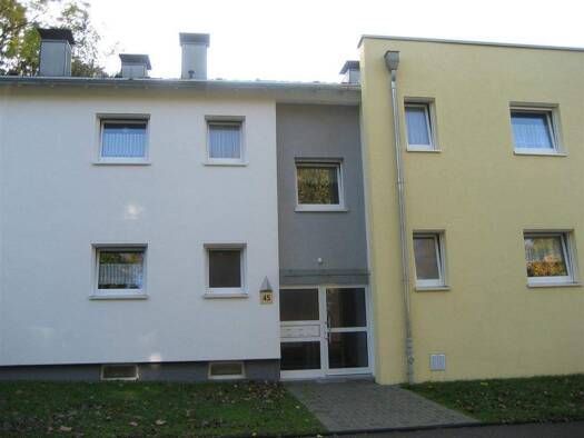 Wohnung zur Miete nur mit Wohnberechtigungsschein 397 € 2 Zimmer 59,6 m² 1. Geschoss frei ab 01.03.2026 Filchnerstr. 45 Heißen-Fulerum Mülheim/Ruhr 45472