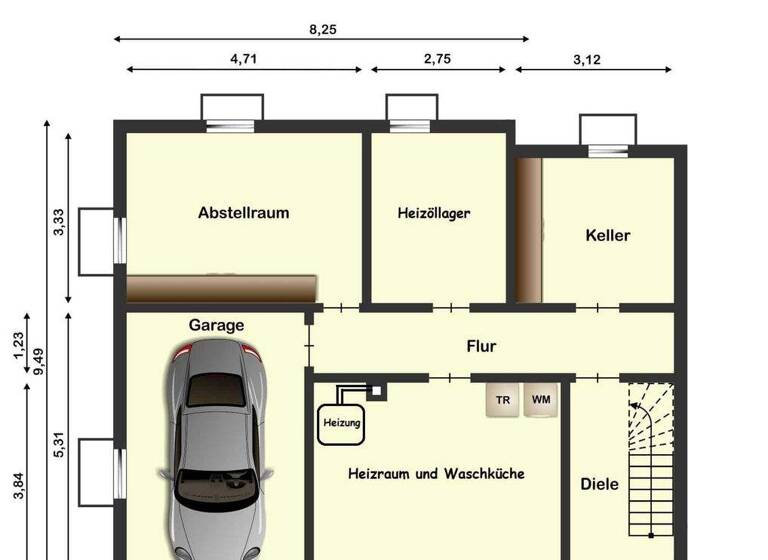 Einfamilienhaus zum Kauf 210.000 € 8 Zimmer 146 m² 377 m² Grundstück Salzstetten Waldachtal 72178