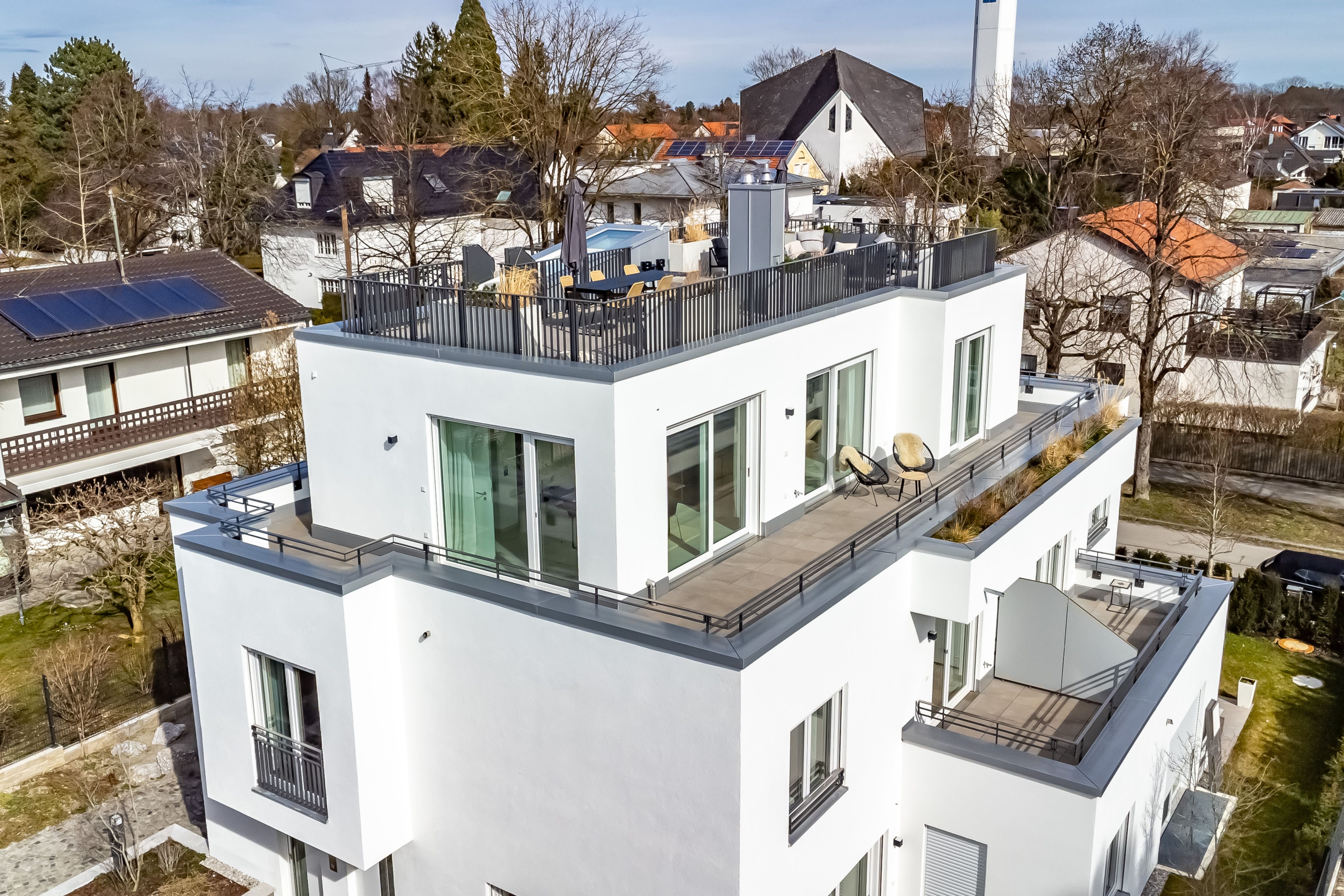 Penthouse zum Kauf 2.250.000 € 3 Zimmer 167 m²<br/>Wohnfläche 1.<br/>Geschoss Englschalking München 81929