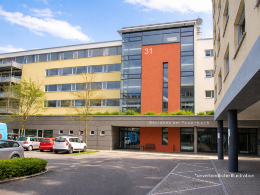 Wohnung zum Kauf 298.000 € 2 Zimmer 57 m² Feuerbach Stuttgart (Feuerbach) 70469