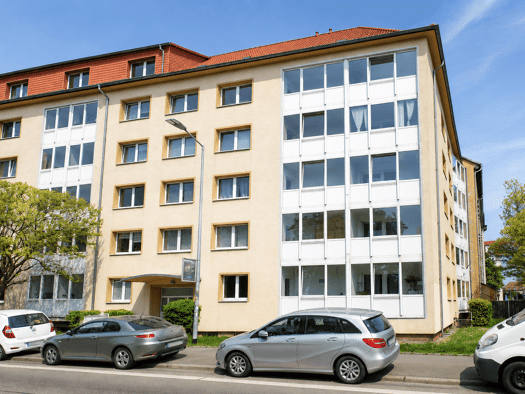 Wohnung zur Miete 624 € 2 Zimmer 44,6 m² 5. Geschoss frei ab 01.10.2026 Stauffenbergallee 44 Krämpfervorstadt Erfurt 99085