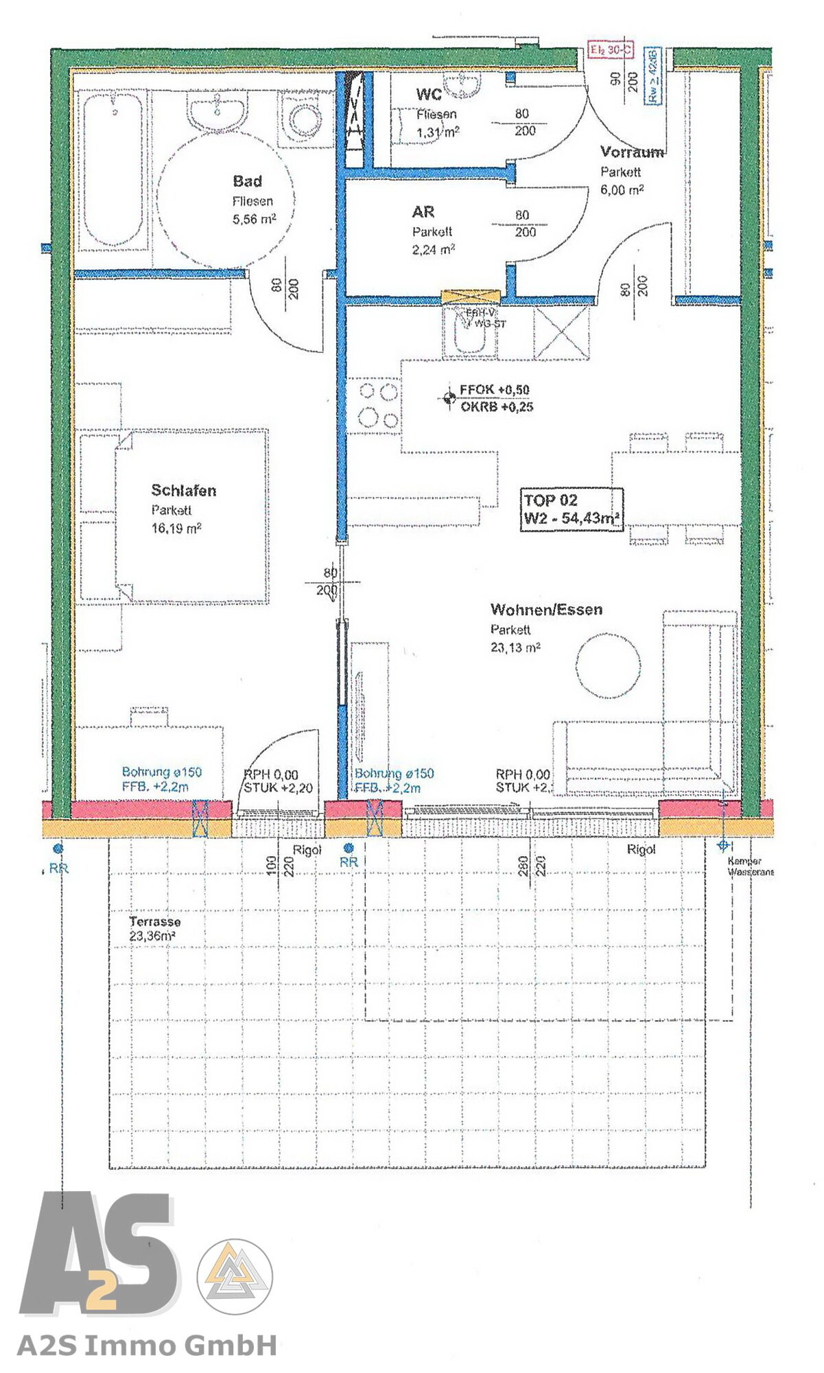 Wohnung zur Miete 999 € 2 Zimmer 54,4 m²<br/>Wohnfläche Seekirchen am Wallersee / Waldprechting 5201