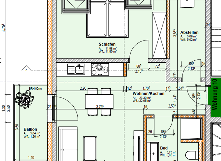 Wohnung zum Kauf - Erstbezug 210.000 € 2 Zimmer 46,7 m² Billrothstraße 19 Sassnitz 18546