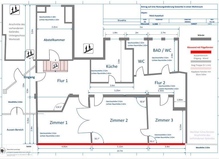 Wohnung zum Kauf 299.000 € 4 Zimmer 112 m² EG frei ab 31.12.2027 Radolfzell Radolfzell am Bodensee 78315