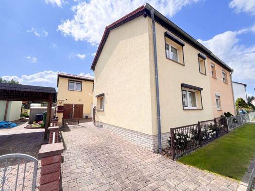 Doppelhaushälfte zum Kauf 269.000 € 5 Zimmer 189 m² 630 m² Grundstück Wimmelburg 06313