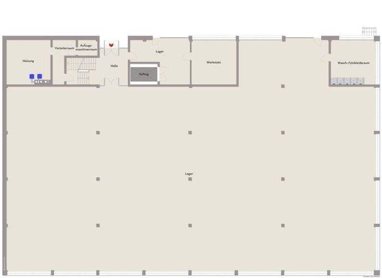 Produktionshalle zum Kauf 2.200.000 € 2.117 m² Lagerfläche Waldrems Backnang 71522