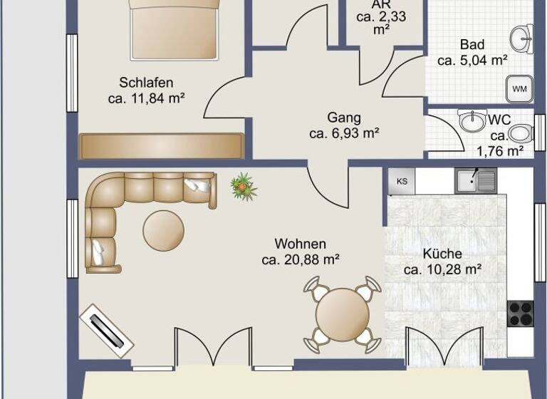 Wohnung zum Kauf 450.000 € 2 Zimmer 64 m² Zell am See 5700