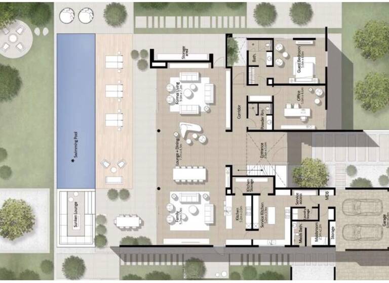Villa zum Kauf 9 Zimmer 862 m² 1.096 m² Grundstück Dubai