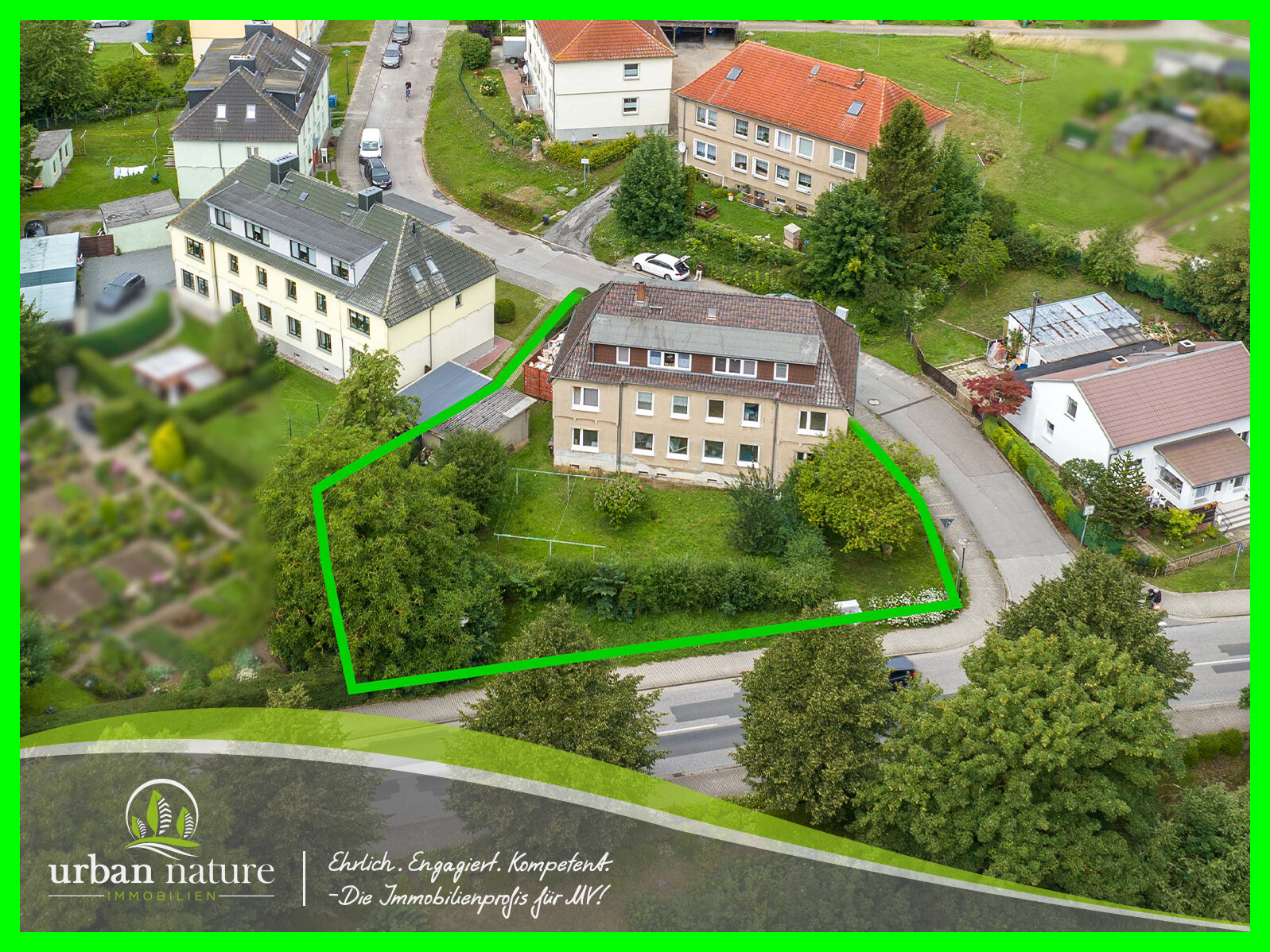 Mehrfamilienhaus zum Kauf 130.000 € 11 Zimmer 350 m²<br/>Wohnfläche 1.037 m²<br/>Grundstück Velgast Velgast 18469