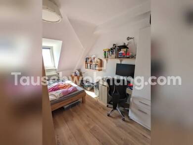 Wohnung zur Miete Tauschwohnung 775 € 3 Zimmer 60 m² Dachgeschoss, 3. Geschoss Oststadt - Westlicher Teil Karlsruhe 76131