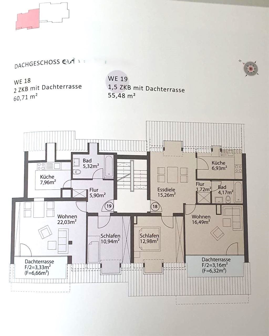 Wohnung zum Kauf als Kapitalanlage geeignet 199.000 € 2,5 Zimmer 60 m²<br/>Wohnfläche Gerlenhofen Neu-Ulm 89233