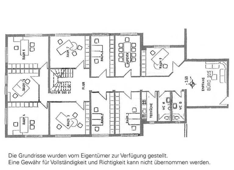 Büro zur Miete 11 € 310 m² Bürofläche Ramersdorf Bonn 53227