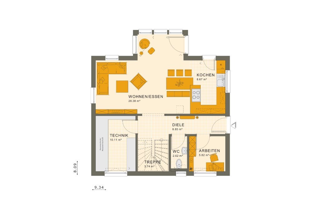 Einfamilienhaus zum Kauf provisionsfrei 359.990 € 4 Zimmer 125 m²<br/>Wohnfläche 600 m²<br/>Grundstück St. Egidien Sankt Egidien 09356