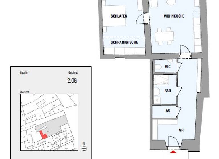 Wohnung zur Miete 971 € 2 Zimmer 78,9 m² Innere Stadt Graz 8010