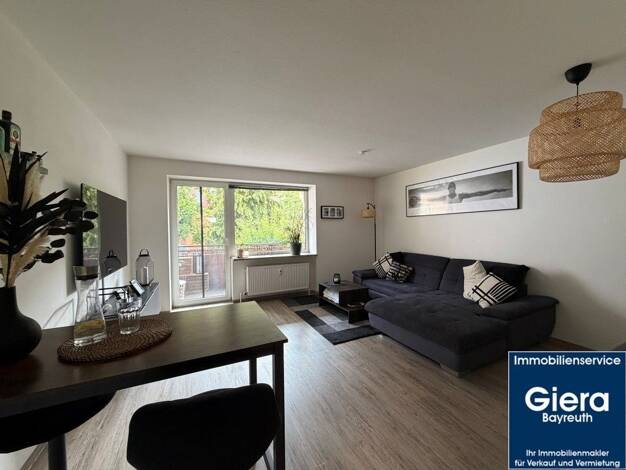 Wohnung zur Miete 630 € 2 Zimmer 58,5 m² EG frei ab 01.09.2026 Hohenzollernring 23 City Bayreuth 95444