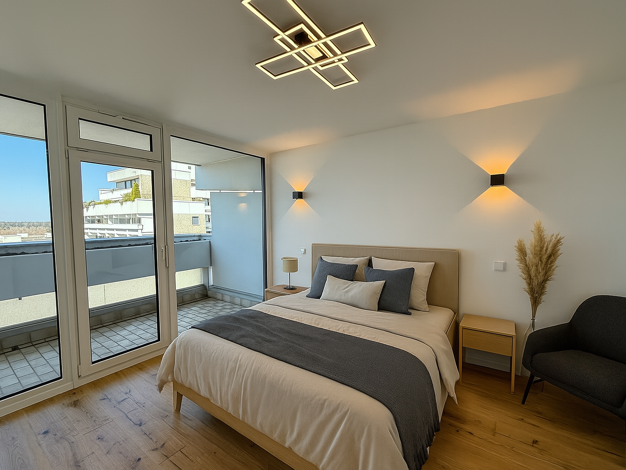 Wohnung zum Kauf provisionsfrei 519.000 € 3 Zimmer 75,5 m² 10. Geschoss frei ab sofort Am Wald Taufkirchen 82024