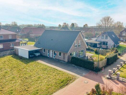 Einfamilienhaus zum Kauf 439.000 € 3 Zimmer 106,7 m² 582 m² Grundstück Timmel Großefehn 26629