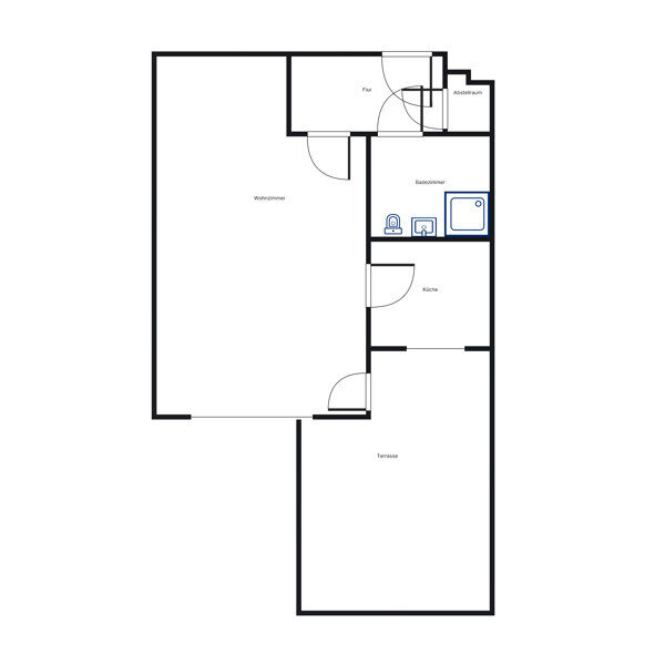 Wohnung zur Miete 399 € 1 Zimmer 40,7 m²<br/>Wohnfläche 13.02.2025<br/>Verfügbarkeit Pfleidererstr. 1 Kanzlerfeld und Bundesanstalten Braunschweig 38116