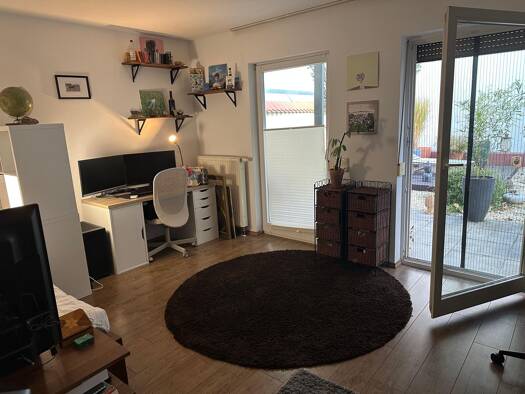 Terrassenwohnung zur Miete 595 € 1,5 Zimmer 50 m² Geschoss EG/1 frei ab 01.12.2026 Leihgestern Linden 35440