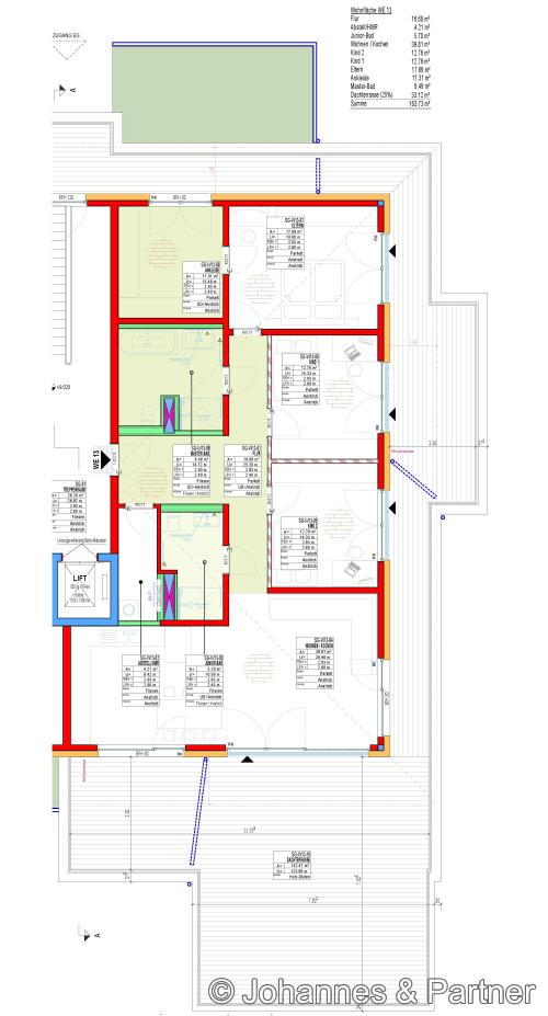 Penthouse zum Kauf provisionsfrei 1.050.000 € 4,5 Zimmer 163,7 m²<br/>Wohnfläche 3.<br/>Geschoss Strehlen (Tiergartenstr.) Dresden 01219