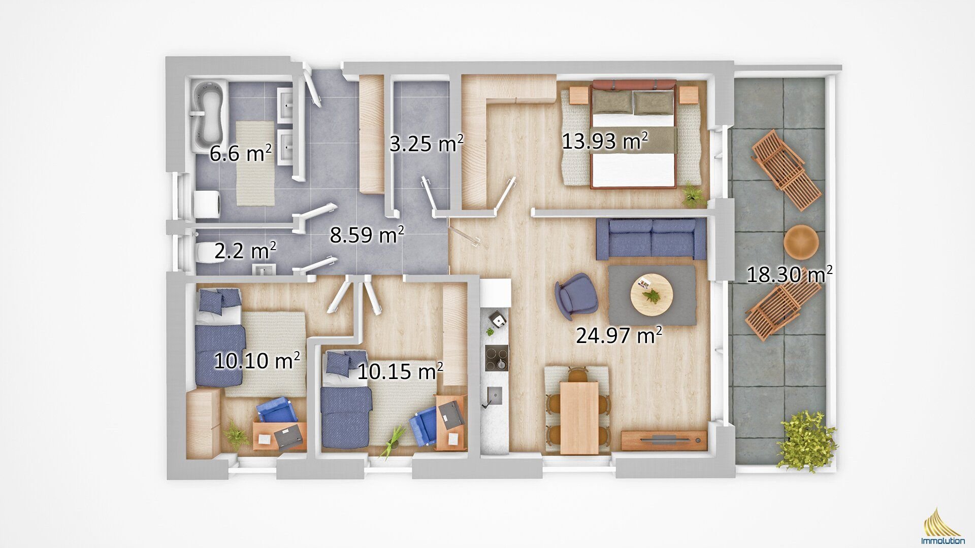 Terrassenwohnung zum Kauf 390.000 € 4 Zimmer 80 m²<br/>Wohnfläche 1.<br/>Geschoss St. Pantaleon 4303