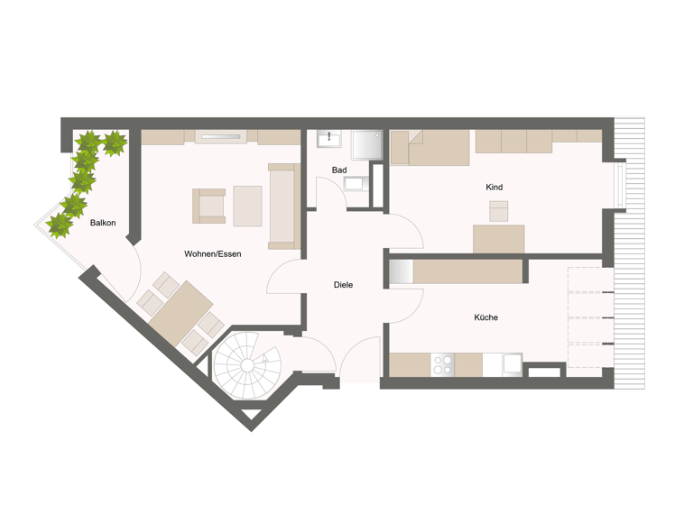 Wohnung zum Kauf 620.000 € 4 Zimmer 117 m² 2. Geschoss Markt Schwaben 85570