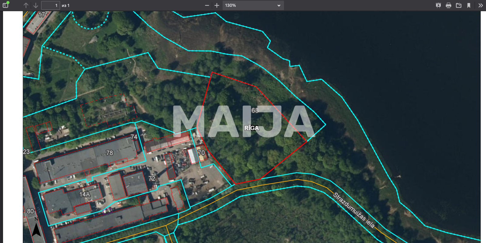 Grundstück zum Kauf 320.000 € 10.642 m²<br/>Grundstück Riga 1064