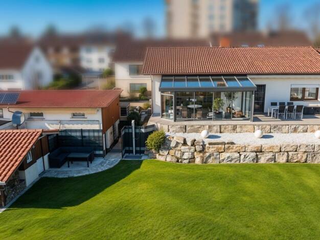 Bungalow zum Kauf 695.000 € 6 Zimmer 156 m² 592 m² Grundstück Illingen 75428