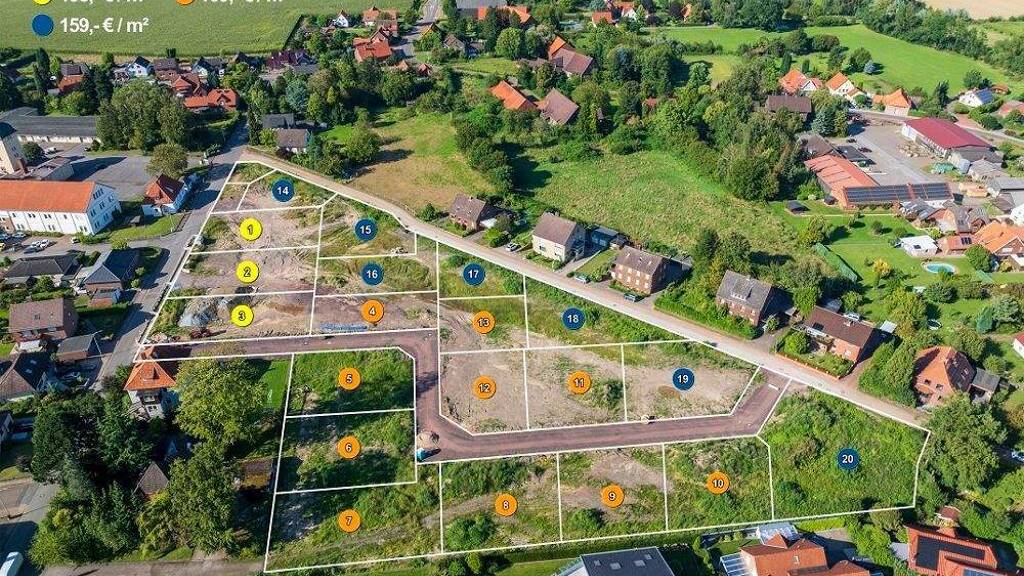 Grundstück zum Kauf provisionsfrei 215.280 € 1.104 m² Grundstück Ahnsen 31708