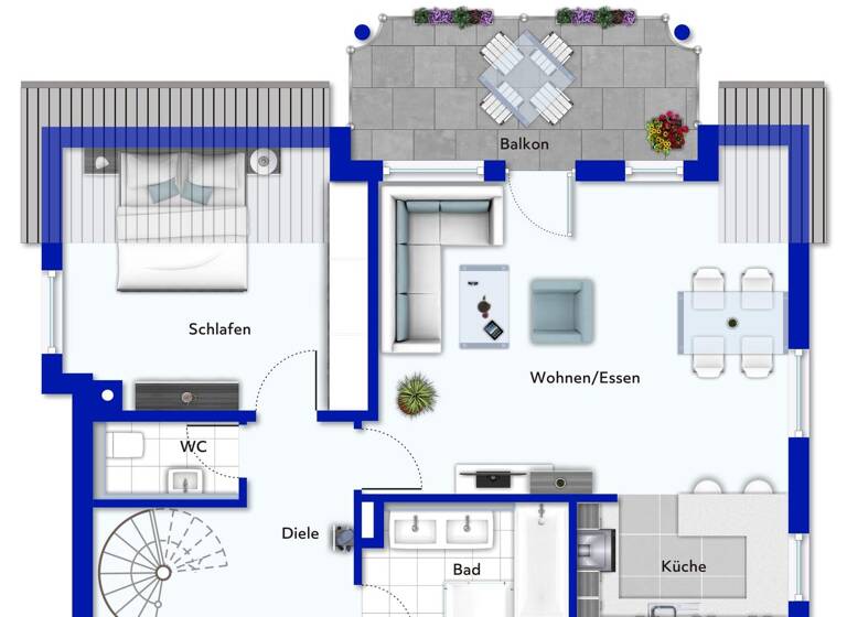 Wohnung zum Kauf 274.000 € 3 Zimmer 96,3 m² frei ab sofort Oberweissach Weissach 71554