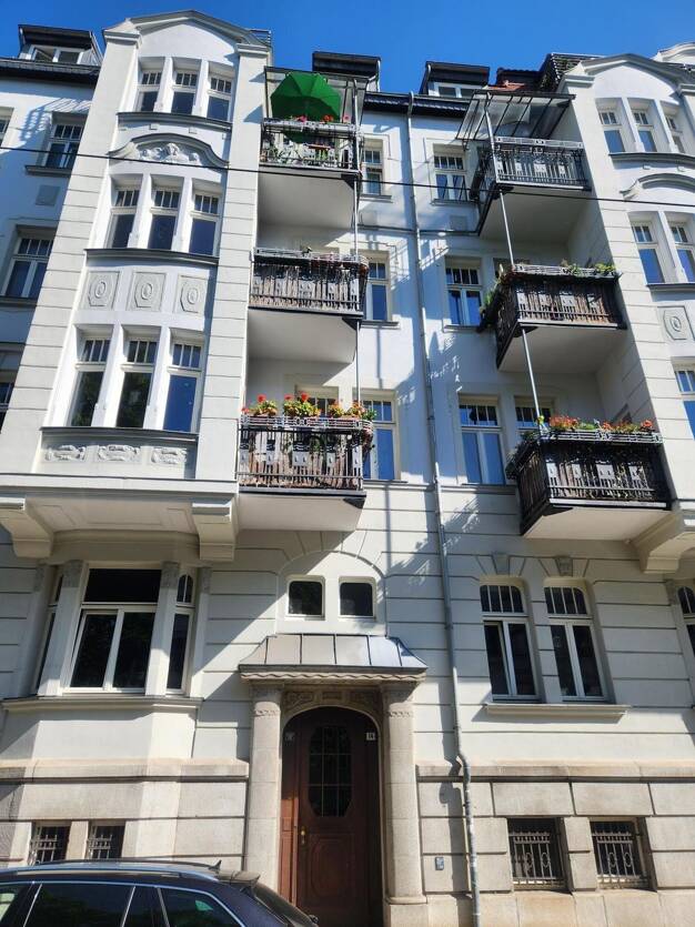 Maisonette zur Miete 1.649 € 3 Zimmer 130 m² 4. Geschoss Menckestraße 14 Gohlis - Süd Leipzig 04155