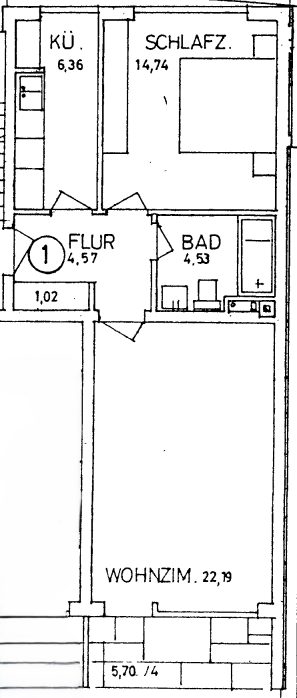 Wohnung zum Kauf 395.000 € 2 Zimmer 54,8 m²<br/>Wohnfläche EG<br/>Geschoss Harlaching München 81545