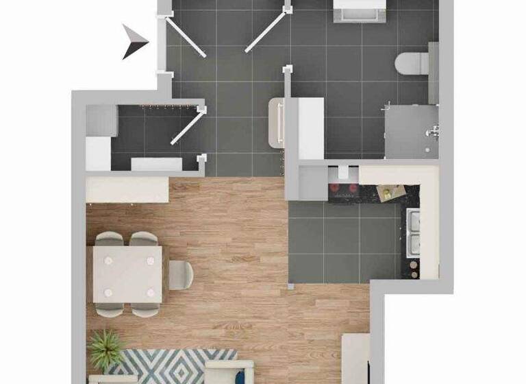 Wohnung zum Kauf - Erstbezug provisionsfrei 349.000 € 2 Zimmer 63 m² Geschoss 1/2 frei ab 31.12.2027 Gunkelsrainstraße 6+6a Alzenau 63755