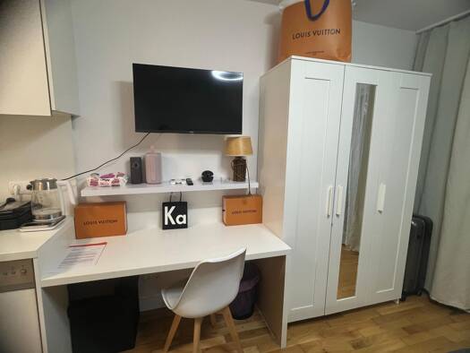 Wohnung zur Miete 1.199 € 1 Zimmer 23 m² frei ab sofort Rödelheimer Parkweg 5 Rödelheim Mitte-West 60489