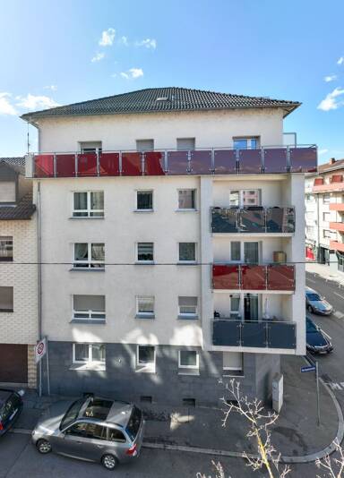 Wohnung zur Miete 545 € 2 Zimmer 63,3 m² 4. Geschoss frei ab 01.04.2025 Holzgartenstr. 34 Südstadt Pforzheim 75175