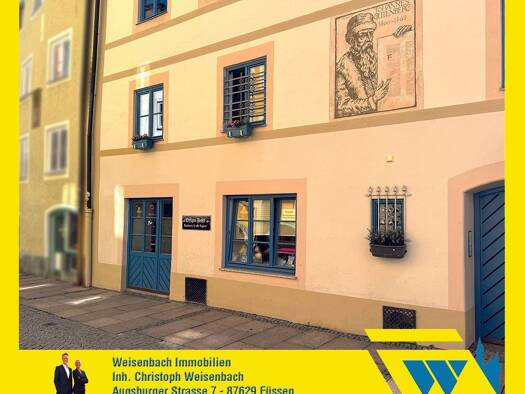 Laden zur Miete 650 € 1 Zimmer 90 m² Verkaufsfläche Füssen Füssen 87629