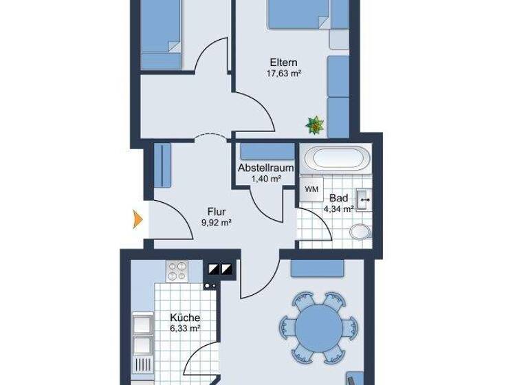 Wohnung zum Kauf 139.500 € 3 Zimmer 78 m² 1. Geschoss Coburg 96450