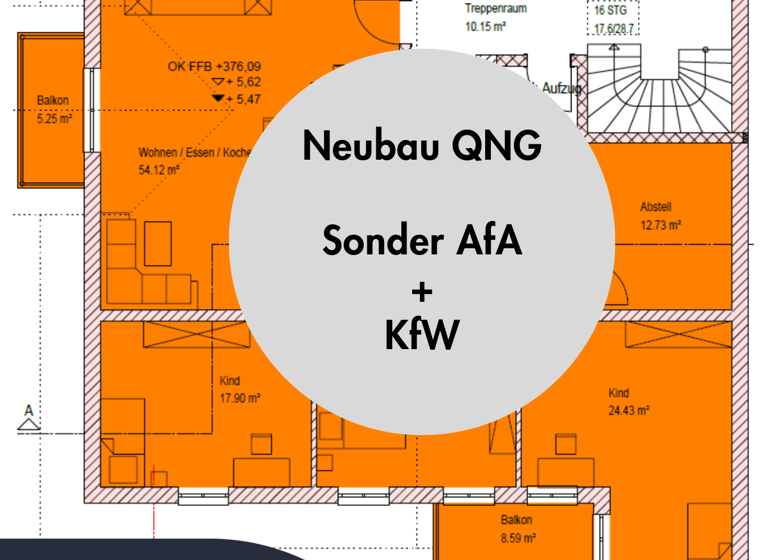 Wohnung zum Kauf provisionsfrei als Kapitalanlage geeignet 624.055 € 4 Zimmer 131,4 m²<br/>Wohnfläche Neuötting Neuötting 84524