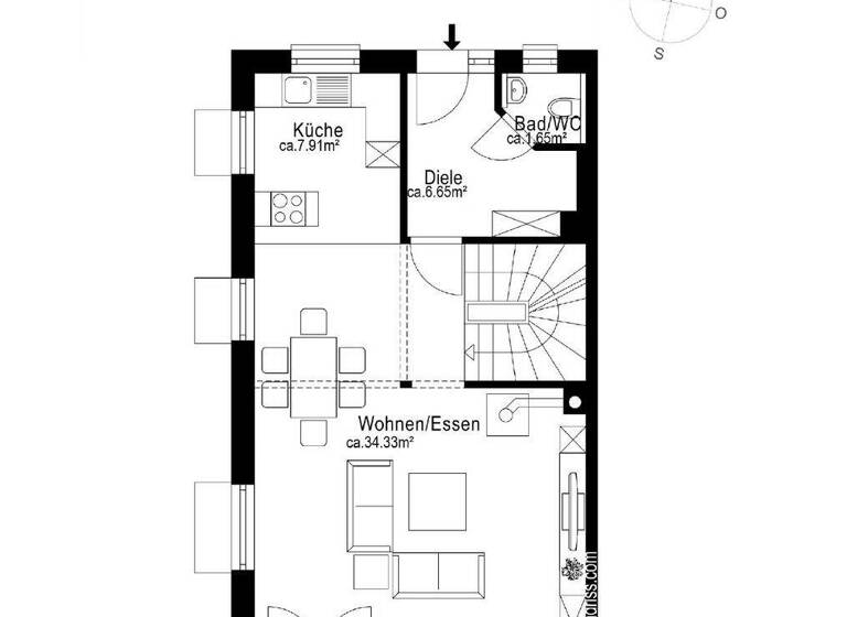 Doppelhaushälfte zum Kauf 865.000 € 5 Zimmer 107,6 m² 266 m² Grundstück Ottershausen Haimhausen 85778