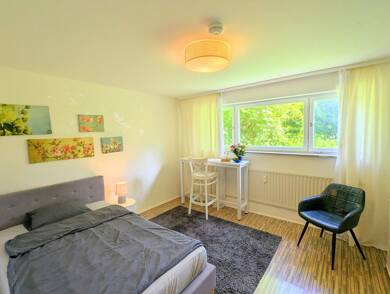 Wohnung zur Miete Wohnen auf Zeit 680 € 1 Zimmer 20 m² frei ab 30.06.2025 Ramsbachstrasse 0 Waldau Stuttgart-Degerloch 70597