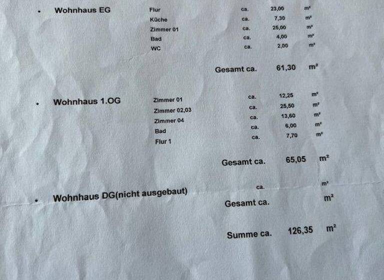 Einfamilienhaus zum Kauf 230.000 € 5 Zimmer 126 m² 528 m² Grundstück frei ab 01.05.2026 Clingen 99718